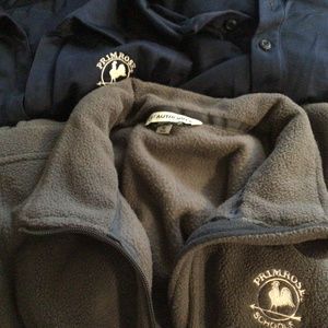 Primrose School size XL gray/navy bundle